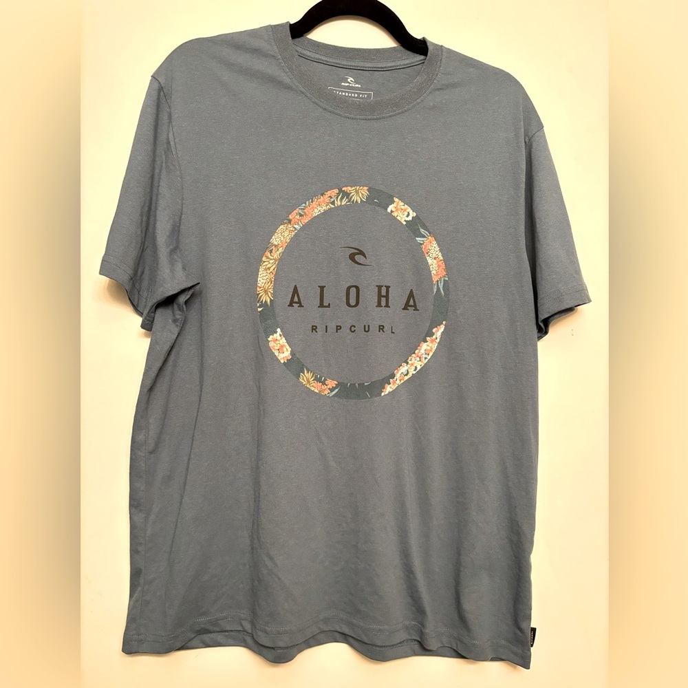 Large gray blue RipCurl tee - Picture 3 of 5